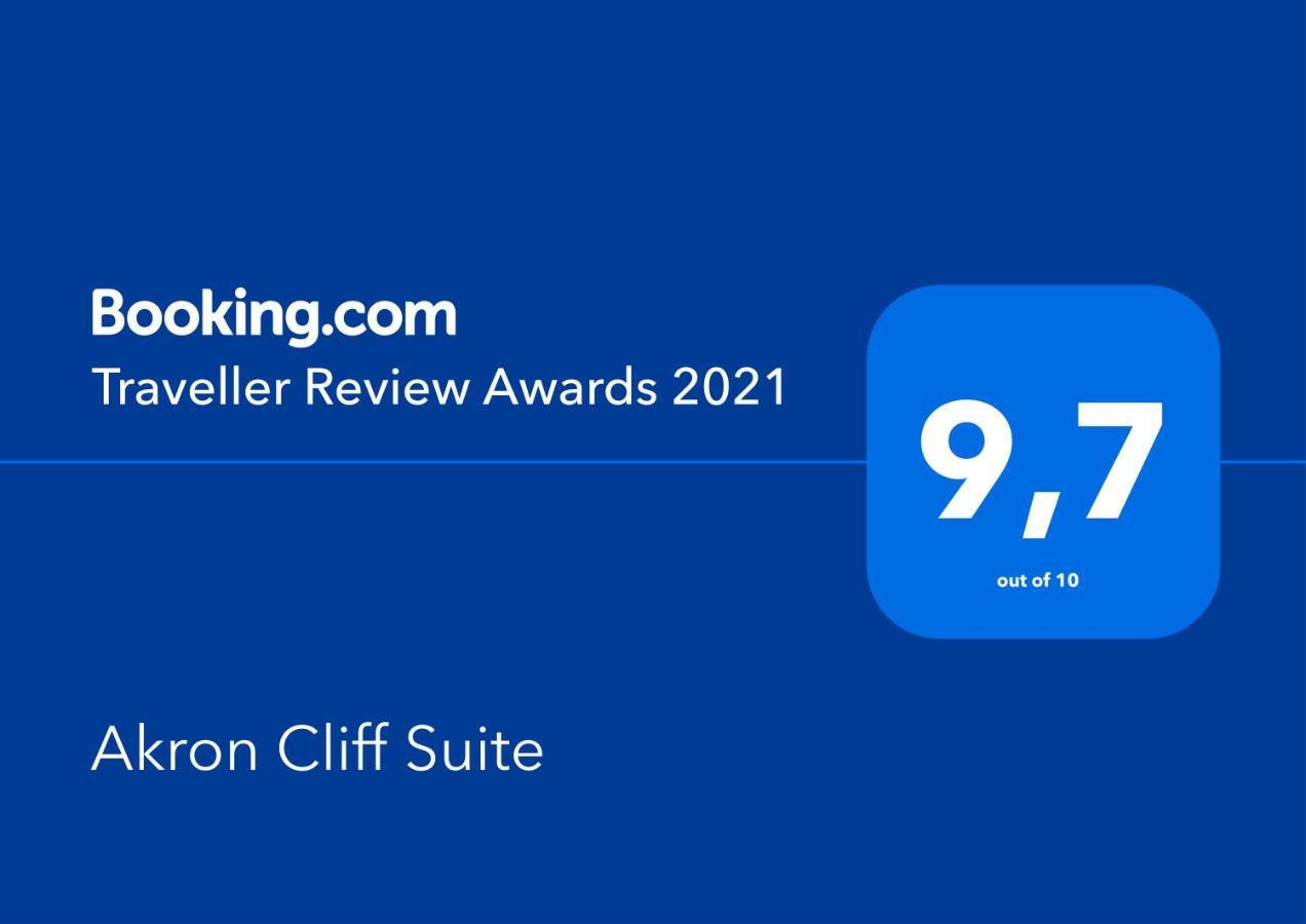 Akron Cliff Suite Fira  Exterior foto